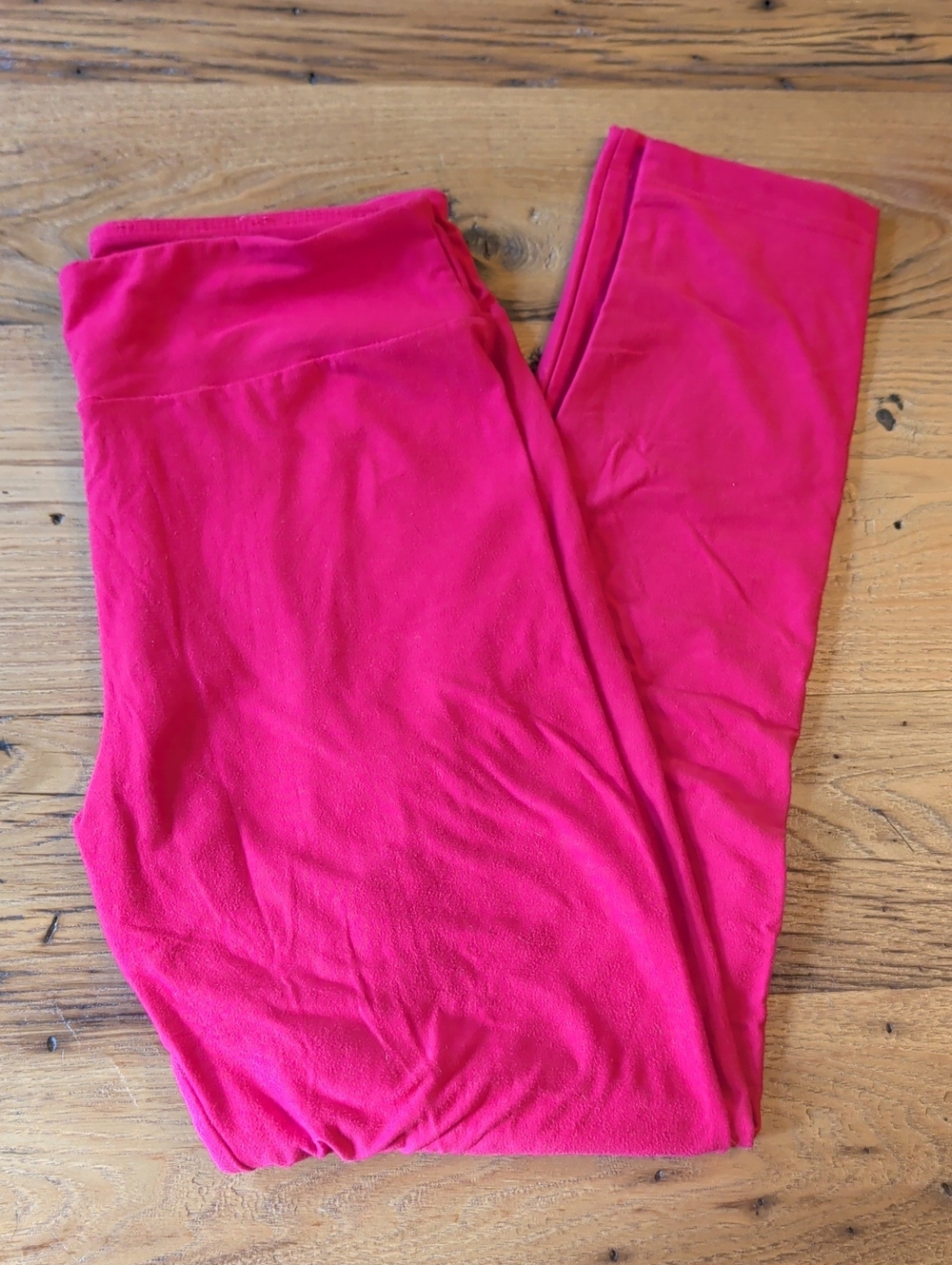 LuLaRoe Bright Pink Leggings
